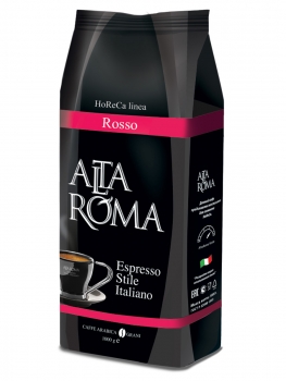 Кофе в зернах  Alta Roma Rosso (Альта Рома Россо)  1 кг, вакуумная упаковка