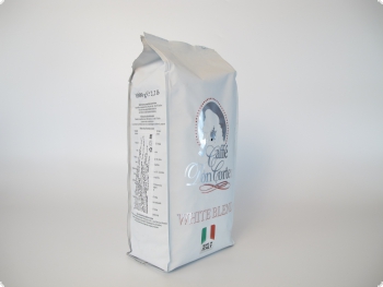 Кофе в зернах Carraro caffe Don Cortez White (Карраро Дон Кортез Белый)  1 кг, вакуумная упаковка