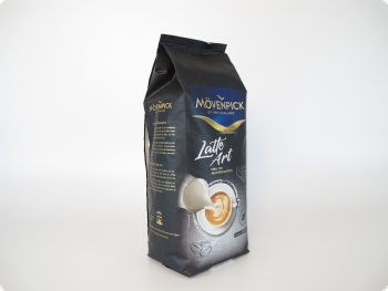 Кофе в зернах Movenpick Latte Art (Мовенпик Латте Арт)  1 кг, вакуумная упаковка