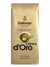 Кофе в зернах Dallmayr Crema D Oro (Даллмайер Крема де Оро) 1 кг, вакуумная упаковка