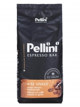 Кофе в зернах Pellini N 82 Vivace Espresso Bar (Пеллини N 82 Виваче Эспрессо Бар) 1 кг, вакуумная упаковка