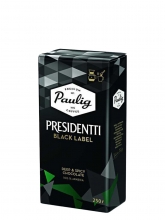 Кофе молотый Paulig Presidentti Black Label (Паулиг Президентти Блэк Лейбл) 250 г, вакуумная упаковка