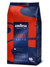 Кофе в зернах Lavazza Super Gusto (Лавацца Супер Густо) 1 кг, вакуумная упаковка