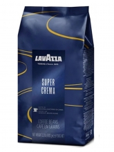 Кофе в зернах Lavazza Super Crema (Лавацца Супер Крема) 1 кг, вакуумная упаковка