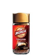 Кофе растворимый Jockey (Жокей) Триумф 95 г, сублимированный, стеклянная банка