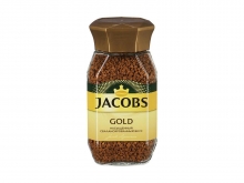 Кофе растворимый Jacobs Gold (Якобс Голд), 95 г, сублимированный, стеклянная банка