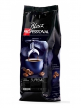 Кофе в зернах Black Professional Supremo (Блэк Профешинал Супремо) 1 кг, вакуумная упаковка