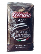 Кофе в зернах Carraro caffe Globo Marrone (Карраро Глобо Мароне) 1 кг, вакуумная упаковка