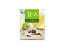 Чай зеленый Tess Lime, упаковка 100 пакетиков