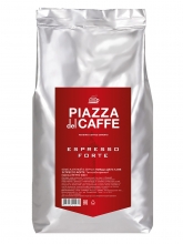 Кофе в зернах Piazza Del Caffe Espresso Forte (Пьяцца Дель Кафе Эспрессо Форте) 1 кг, вакуумная упаковка