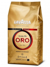 Кофе в зернах Lavazza Oro (Лавацца Оро) 1 кг, вакуумная упаковка