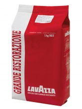 Кофе в зернах Lavazza Grande Ristorazione (Лавацца Гранде Ристорационе) 1кг, вакуумная упаковка